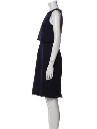 Karl Lagerfeld Crew Neck Knee-Length Dress