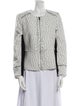 Karl Lagerfeld Tweed Pattern Evening Jacket