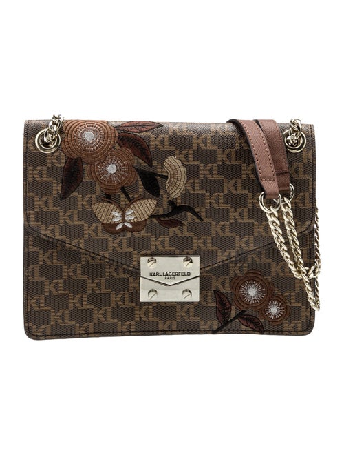 Karl Lagerfeld Leather Crossbody Bag