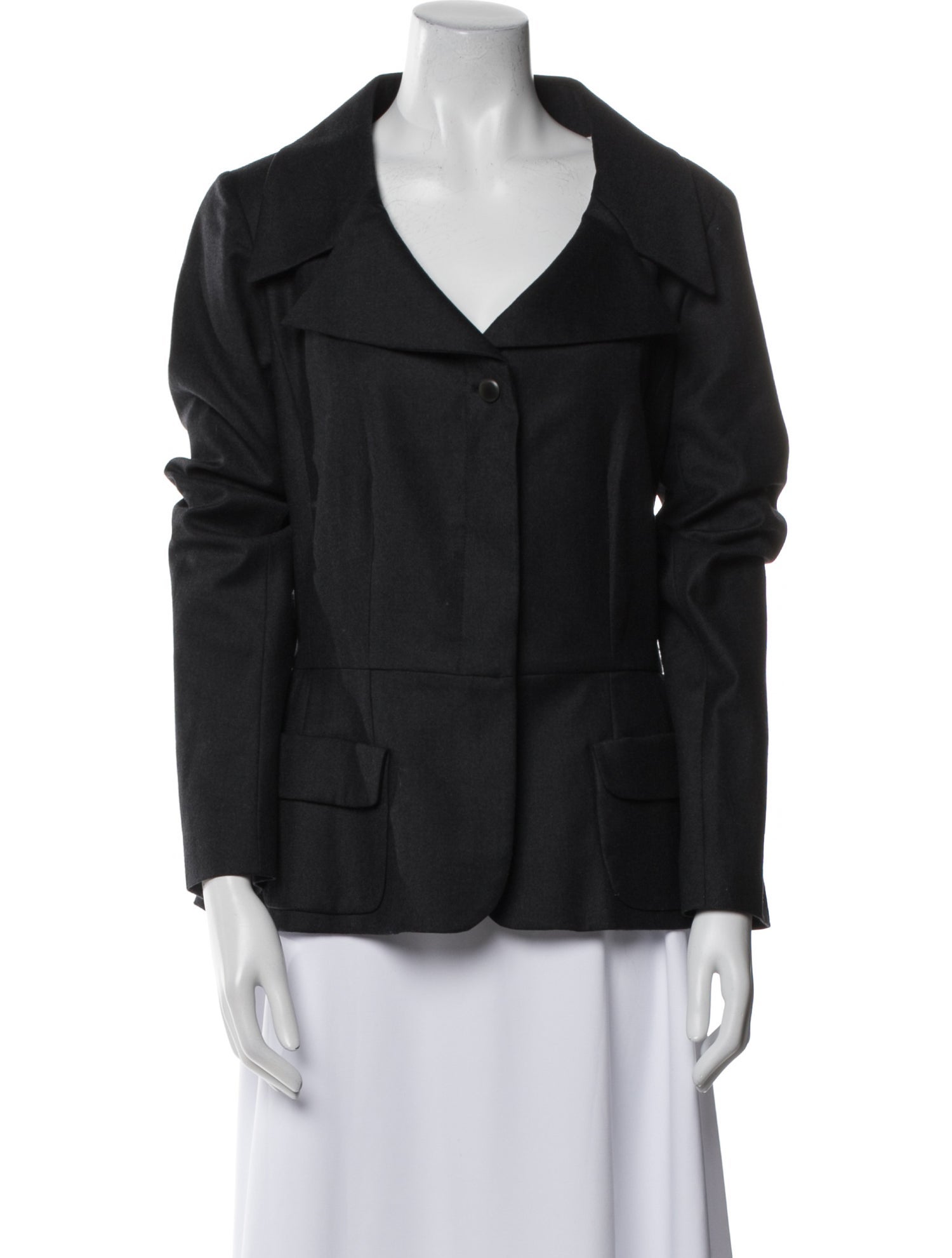 Karl Lagerfeld Wool Utility Jacket