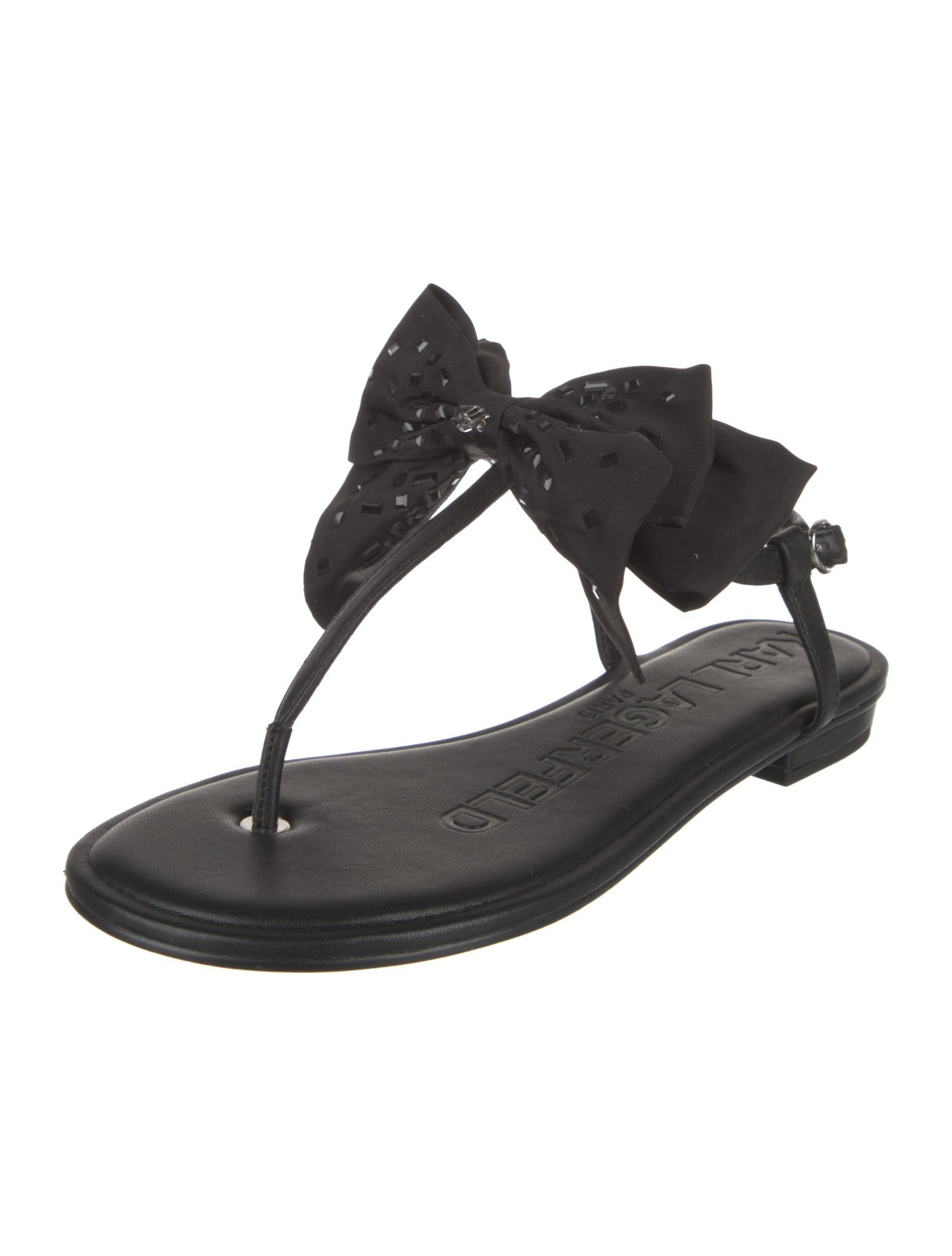 Karl Lagerfeld Leather Sandals
