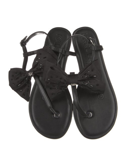 Karl Lagerfeld Leather Sandals