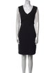 Karl Lagerfeld V-Neck Knee-Length Dress