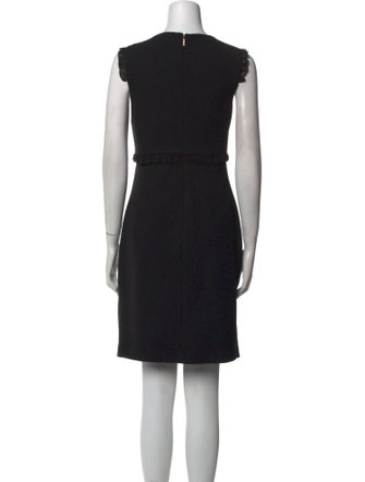 Karl Lagerfeld V-Neck Knee-Length Dress