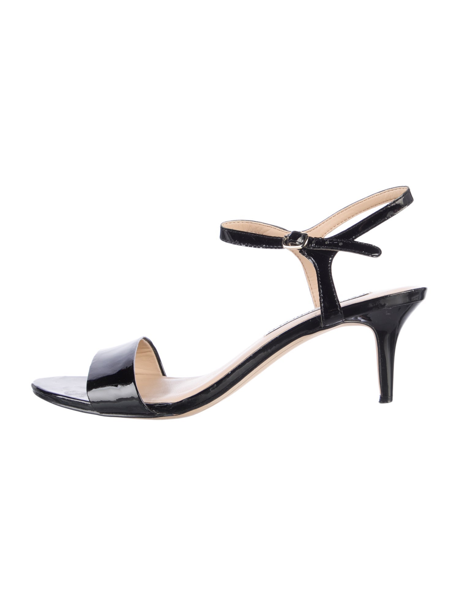 Karl Lagerfeld Patent Leather Sandals