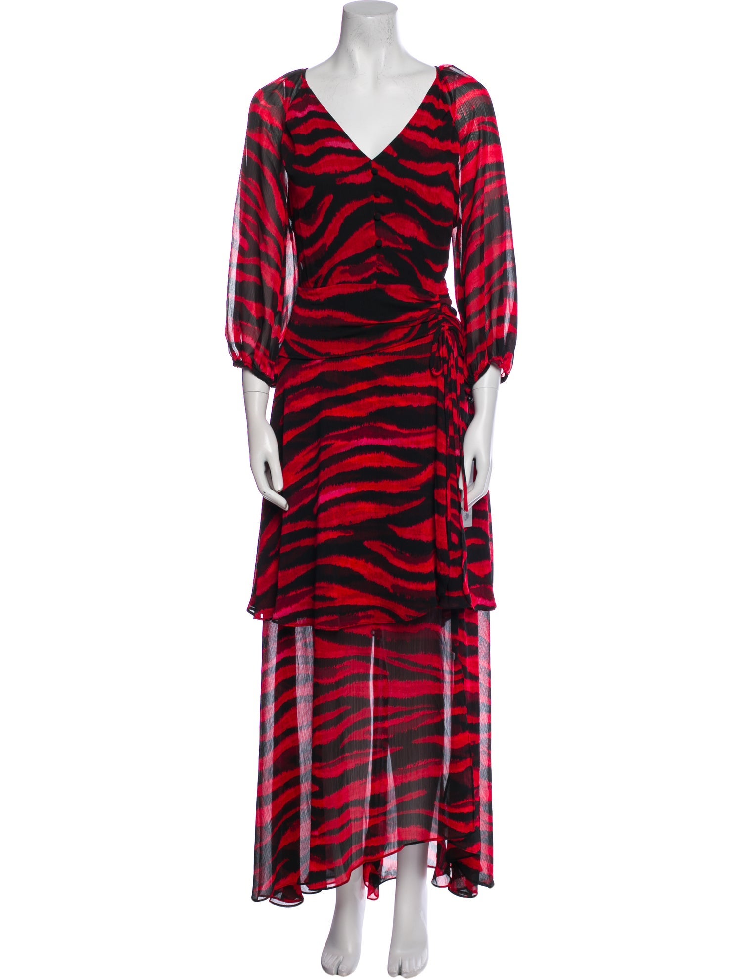 Karl Lagerfeld Printed Long Dress
