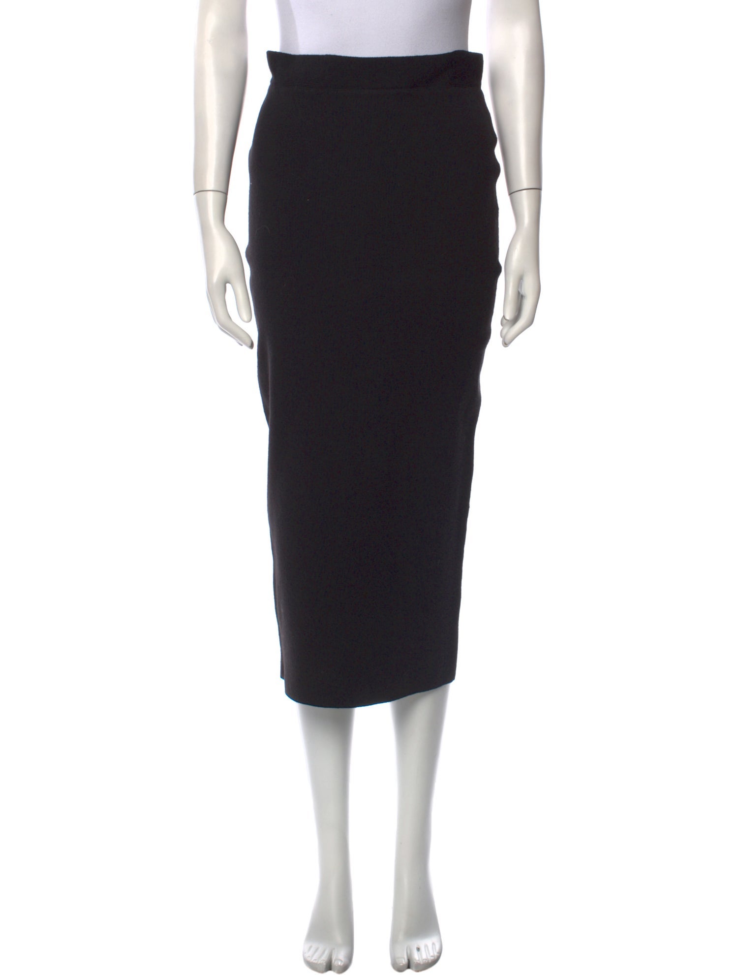 Karl Lagerfeld Wool Midi Length Skirt