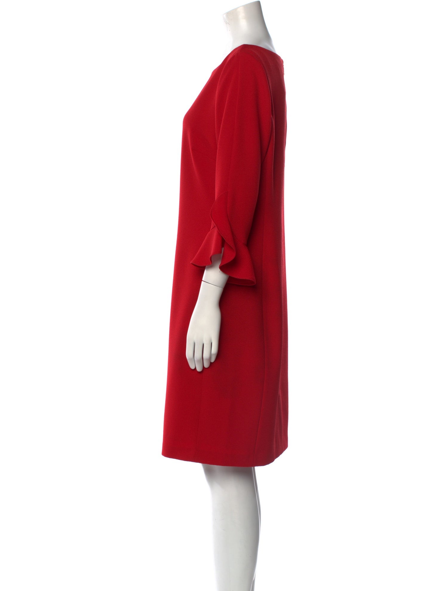 Karl Lagerfeld Bateau Neckline Knee-Length Dress