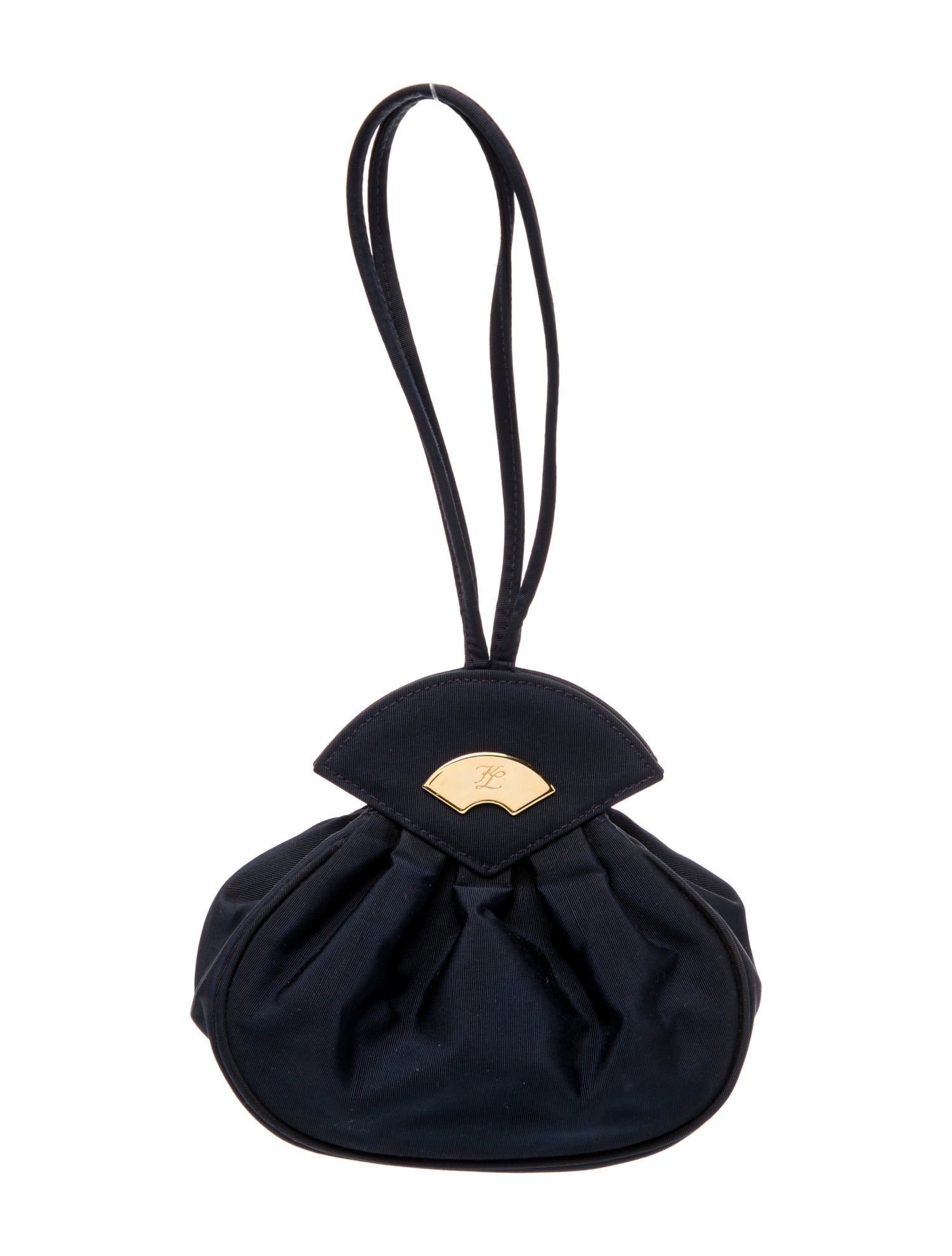 Karl Lagerfeld Satin Evening Bag