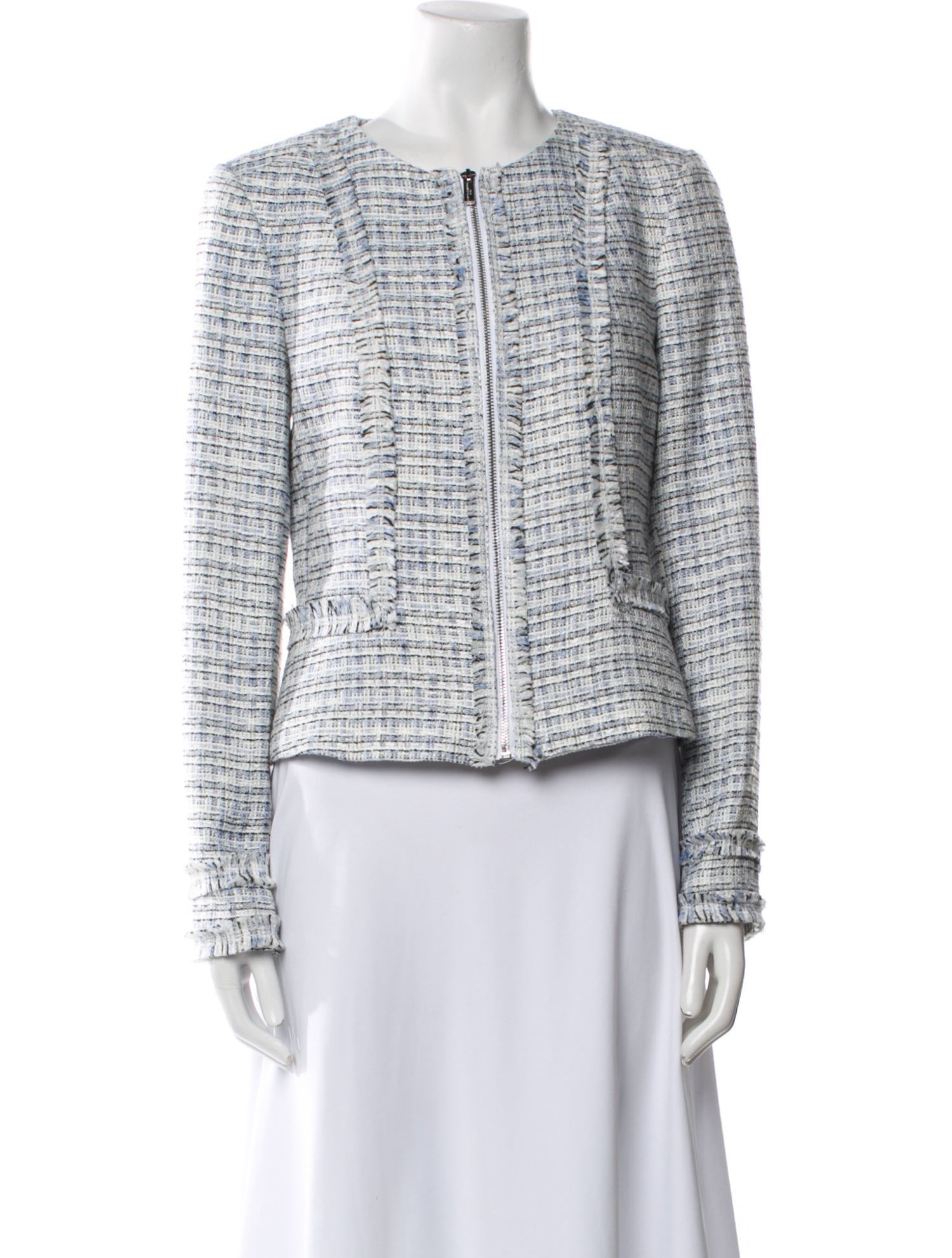 Karl Lagerfeld Tweed Pattern Jacket