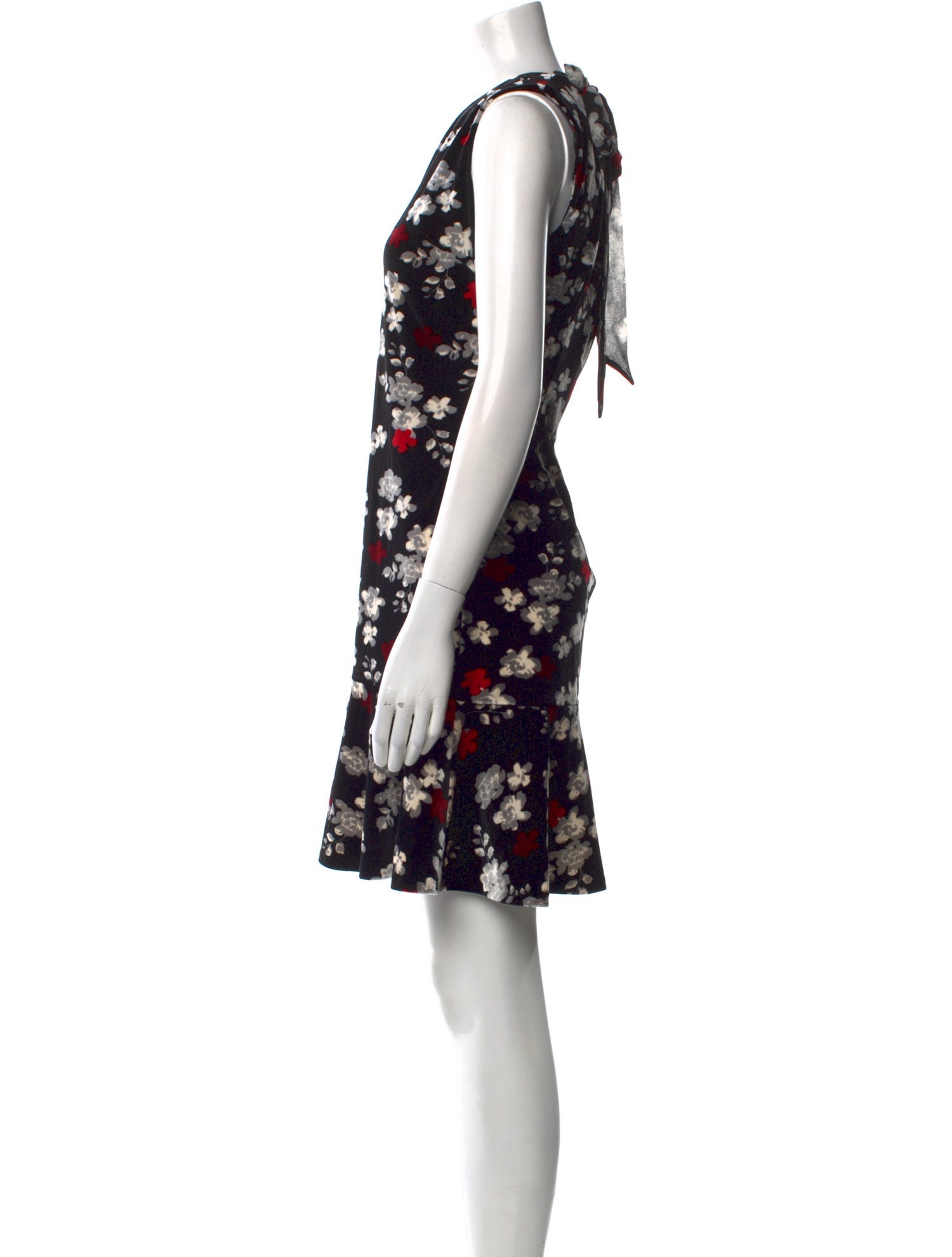 Karl Lagerfeld Floral Print Mini Dress