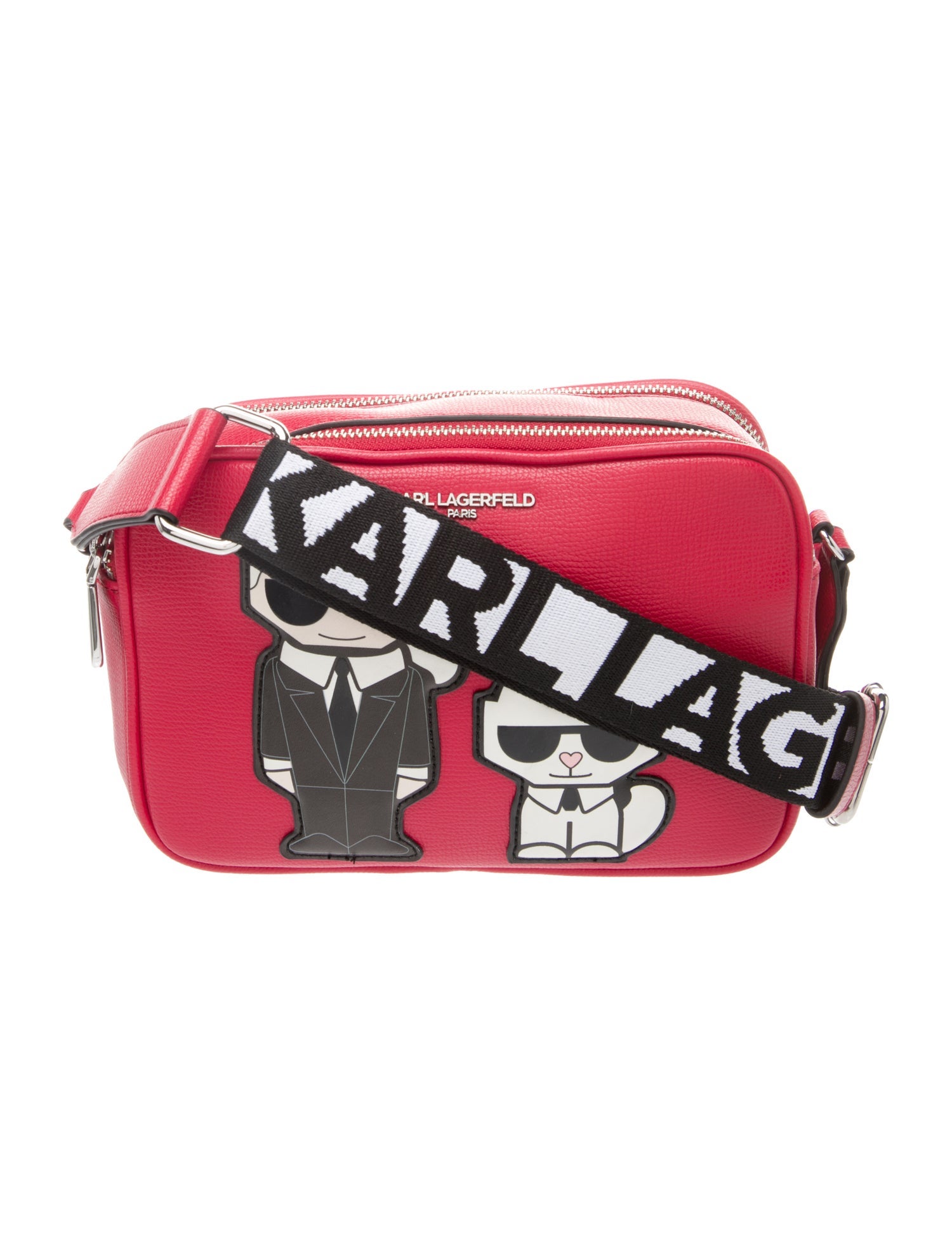 Karl Lagerfeld Leather Crossbody Bag