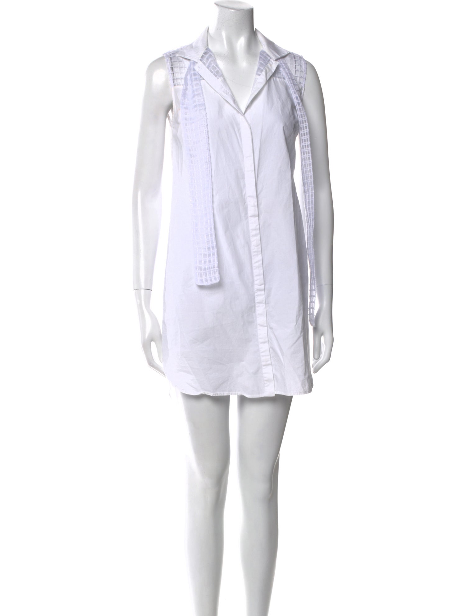 Karl Lagerfeld V-Neck Mini Dress