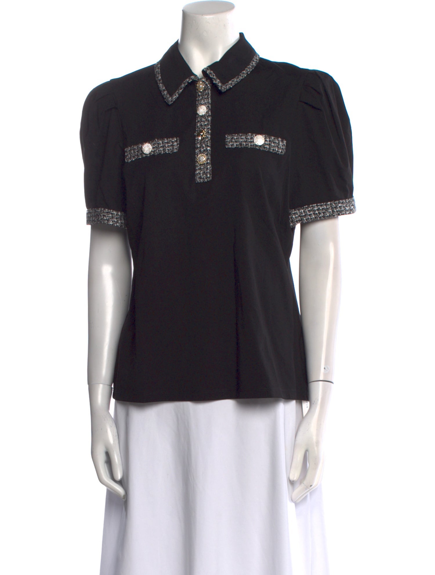 Karl Lagerfeld Graphic Print Short Sleeve Polo