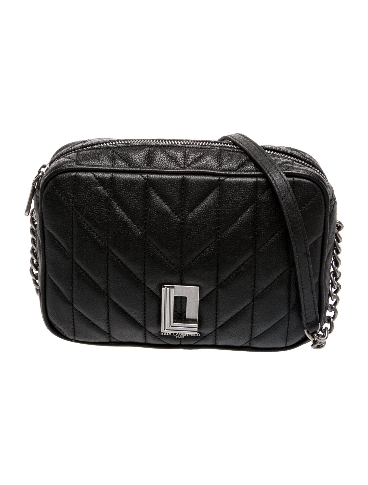 Karl Lagerfeld Leather Crossbody Bag