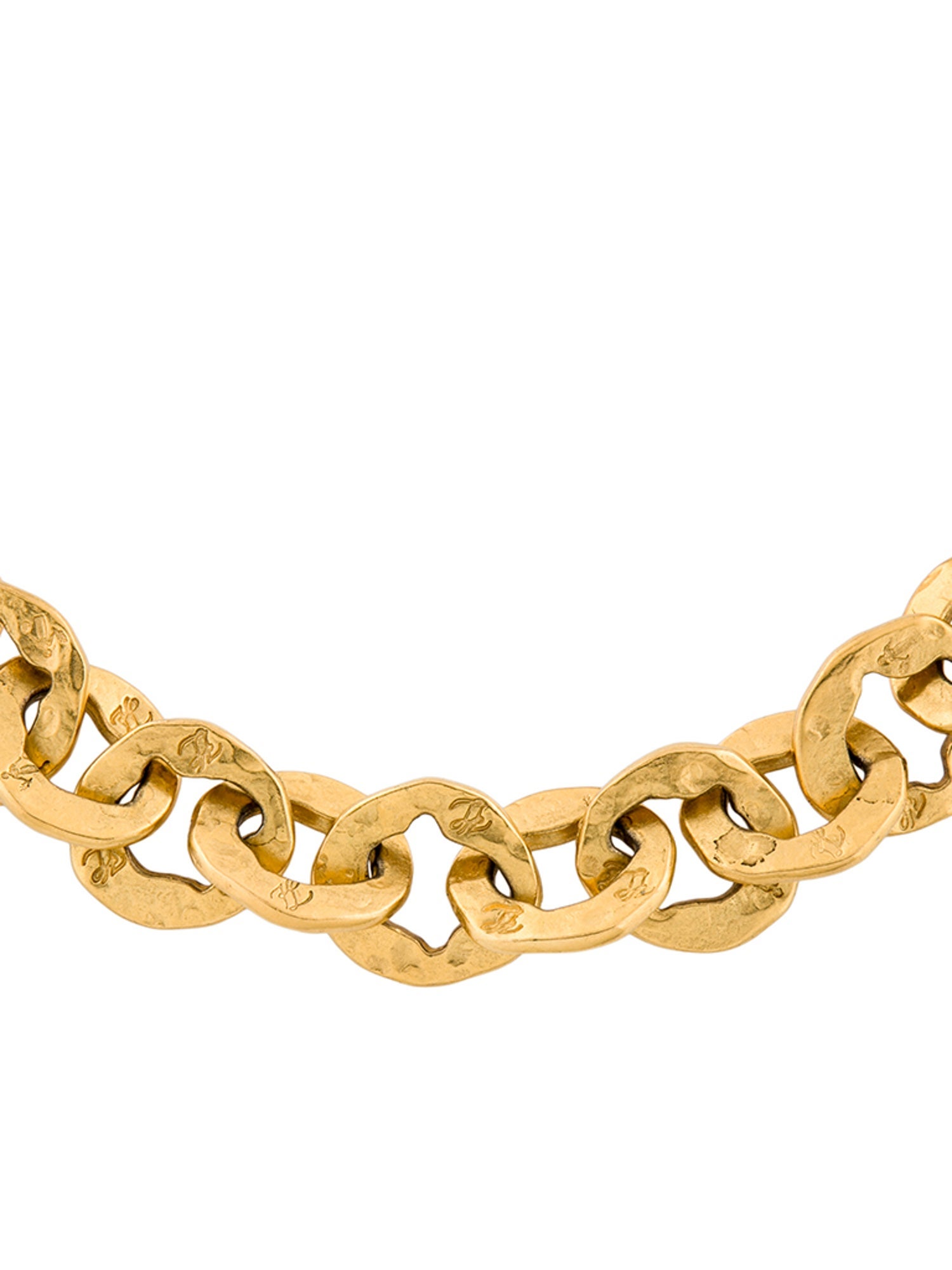 Karl Lagerfeld Vintage Chain Link Nekclace