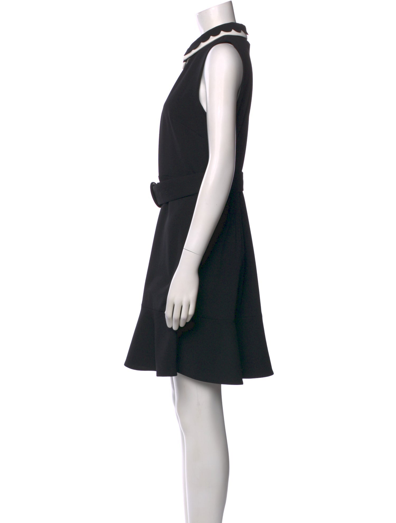 Karl Lagerfeld Mock Neck Mini Dress
