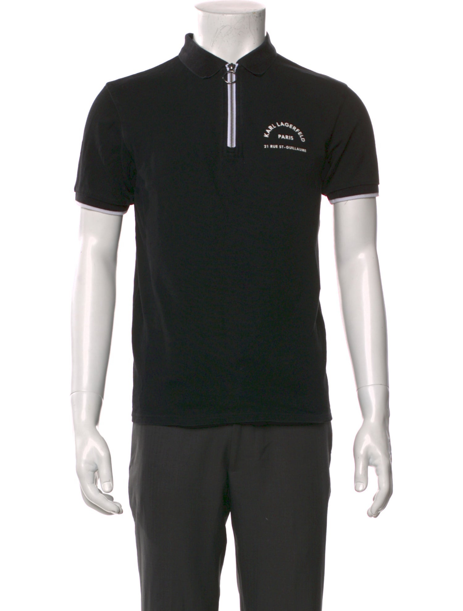 Karl Lagerfeld Graphic Print Short Sleeve Shirt