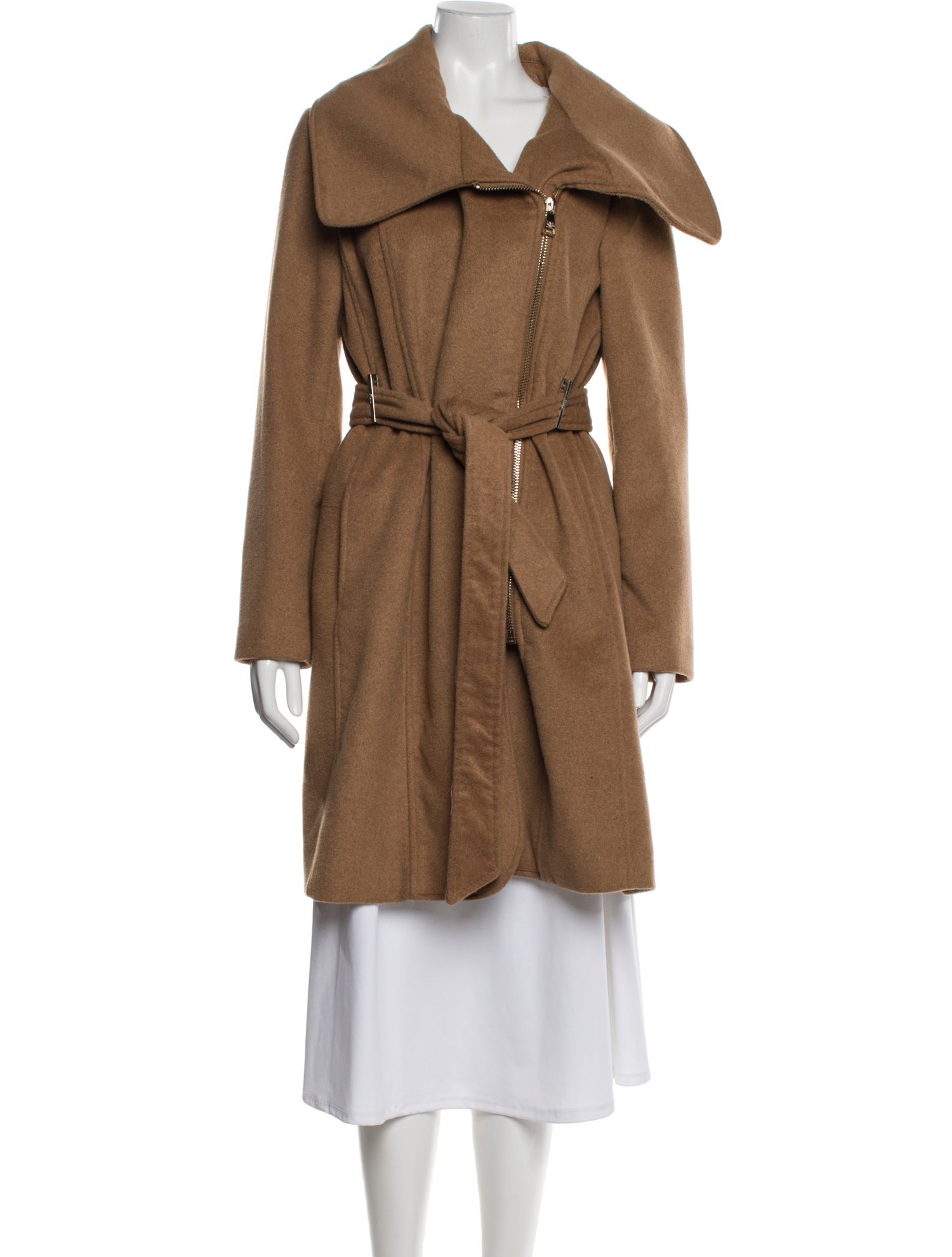 Karl Lagerfeld Wool Trench Coat