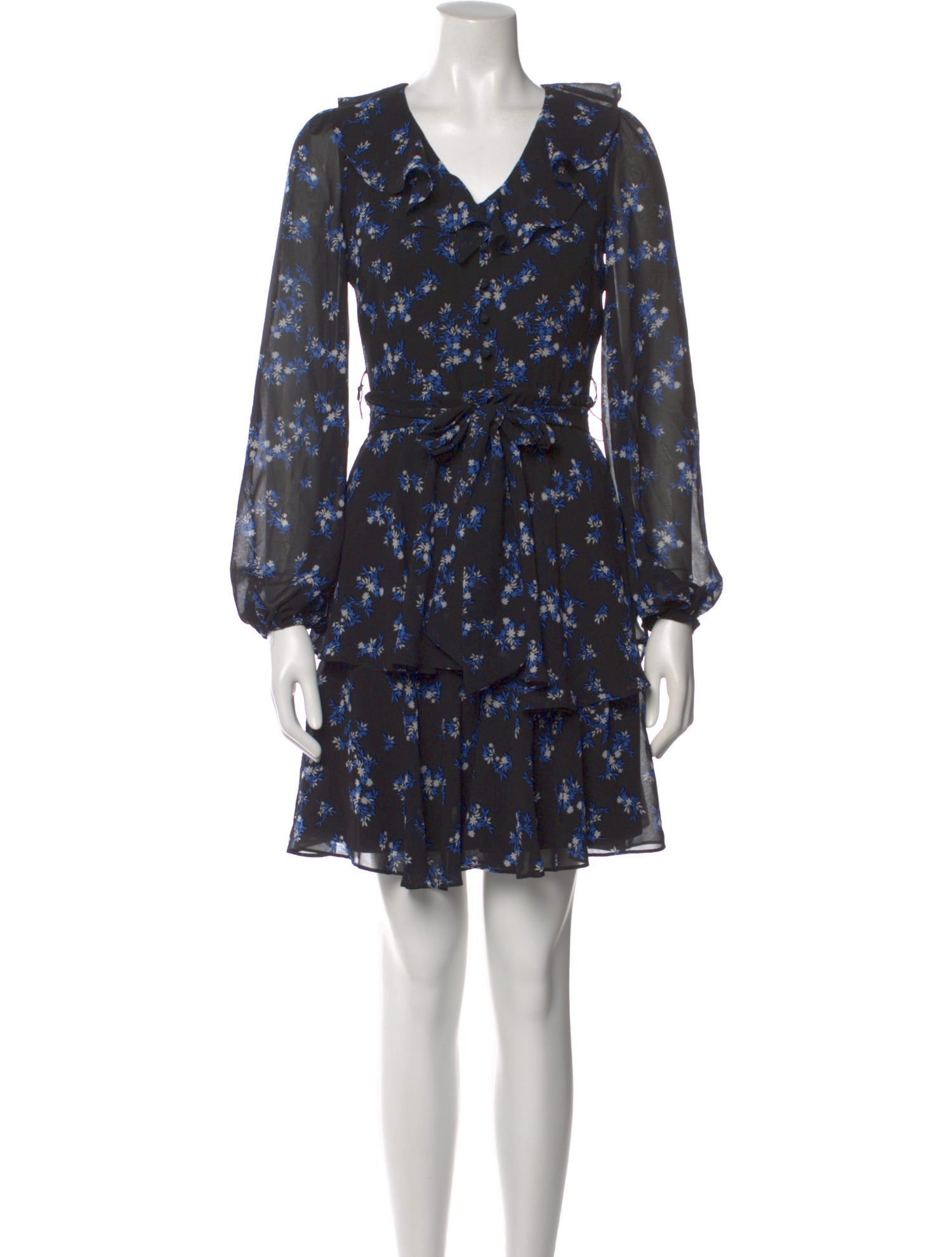 Karl Lagerfeld Floral Print Mini Dress