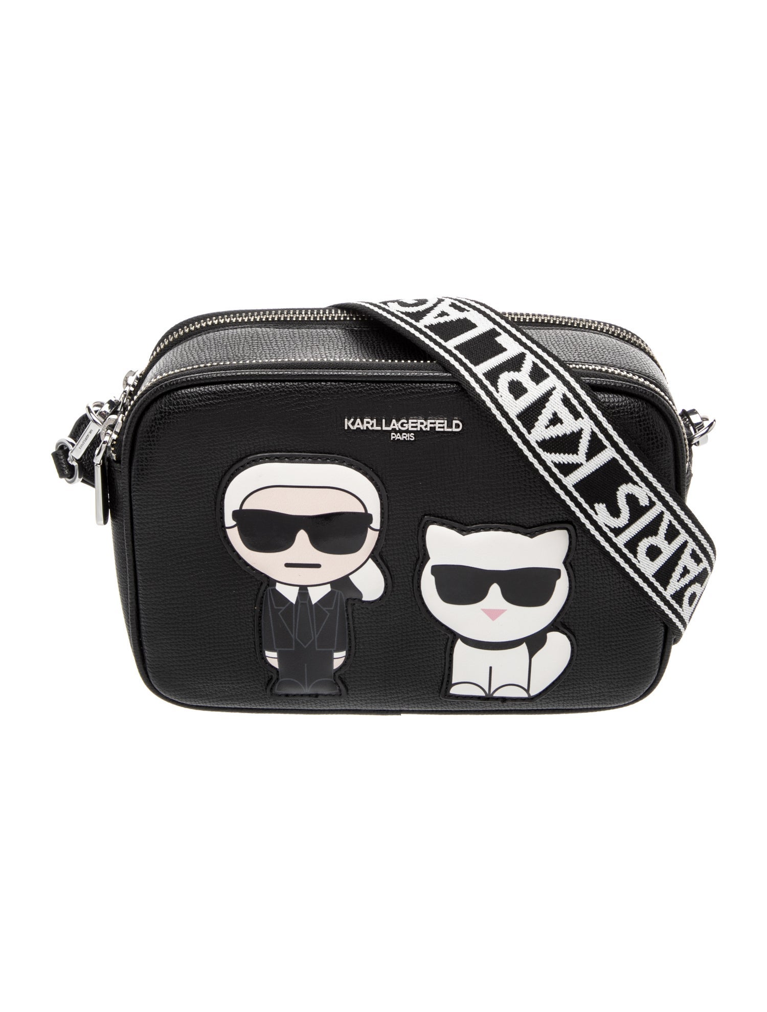 Karl Lagerfeld Leather Crossbody Bag