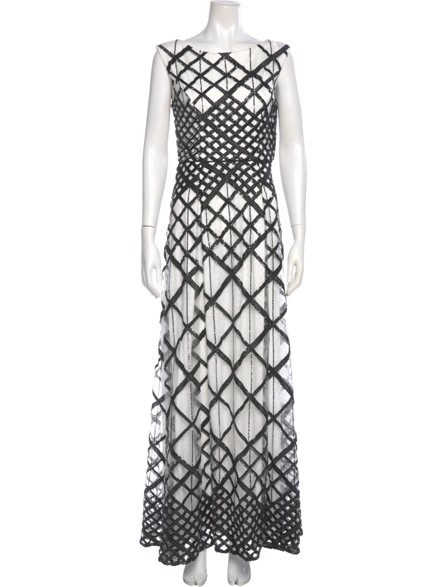 Karl Lagerfeld Printed Long Dress