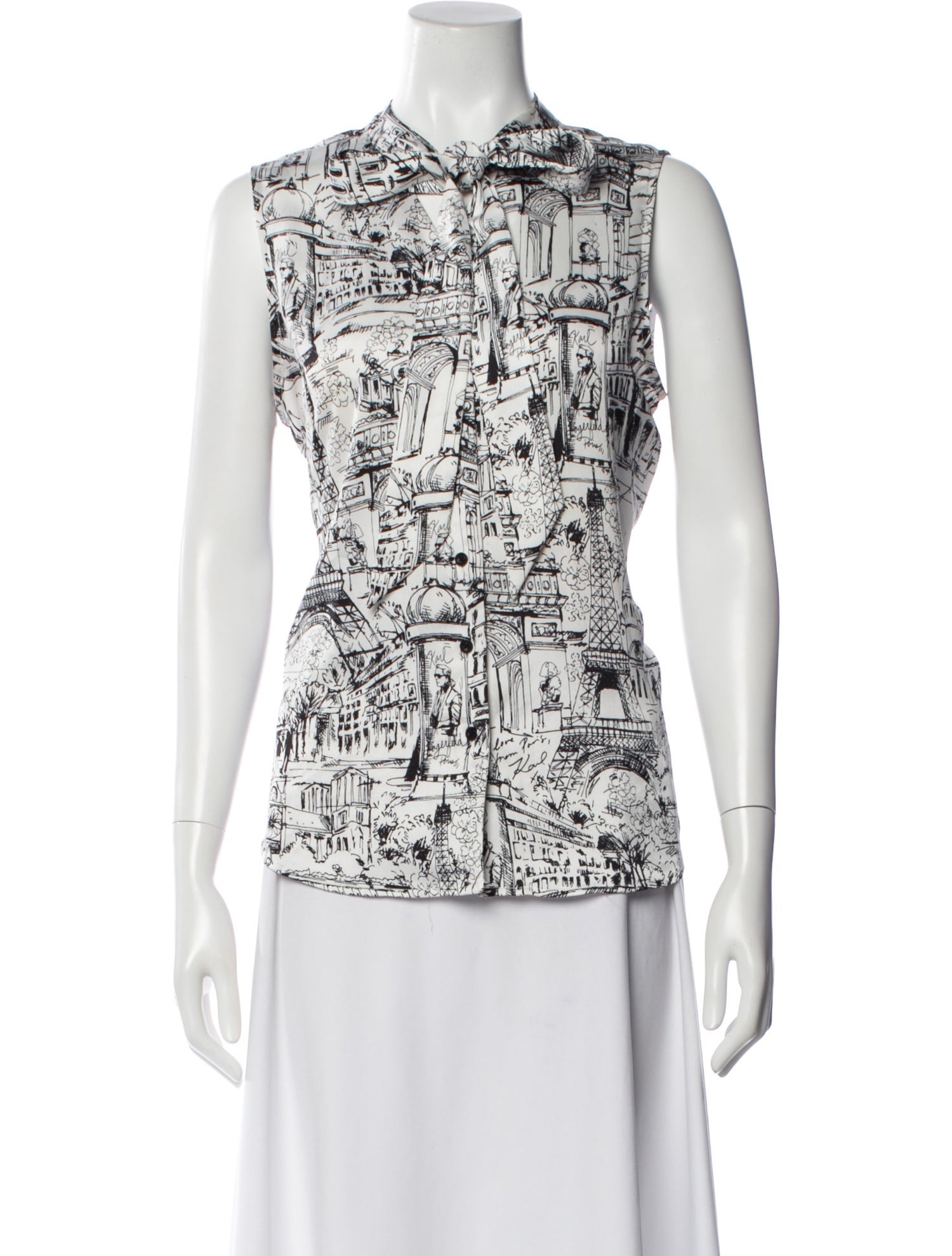 Karl Lagerfeld Printed Vest