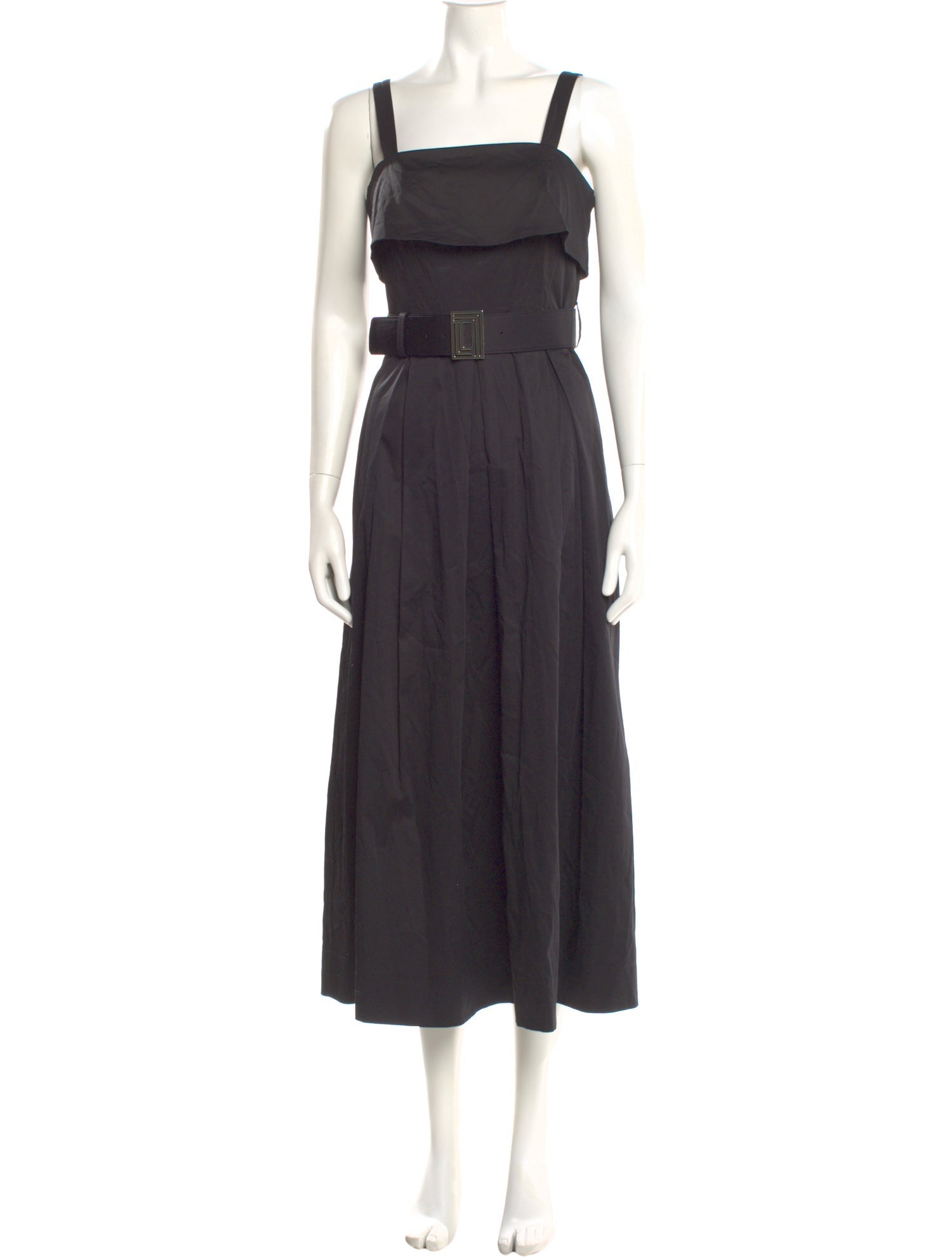 Karl Lagerfeld Square Neckline Long Dress