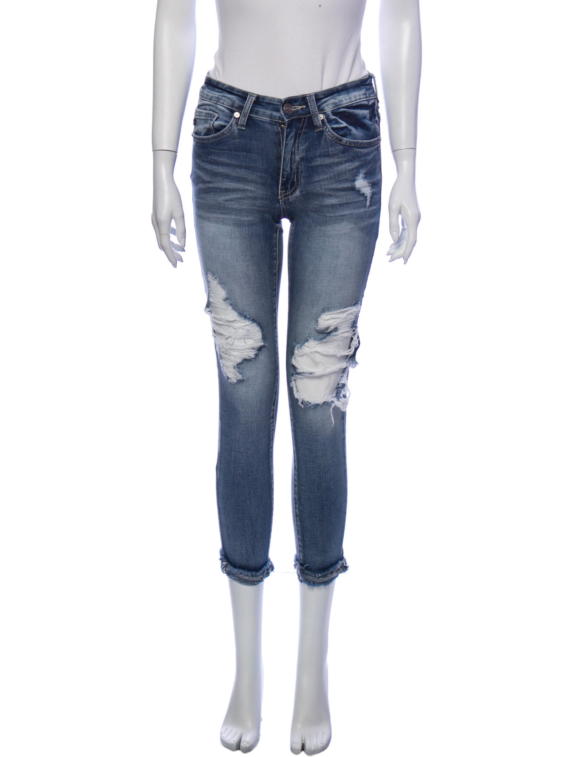 Kanuk Mid-Rise Skinny Leg Jeans