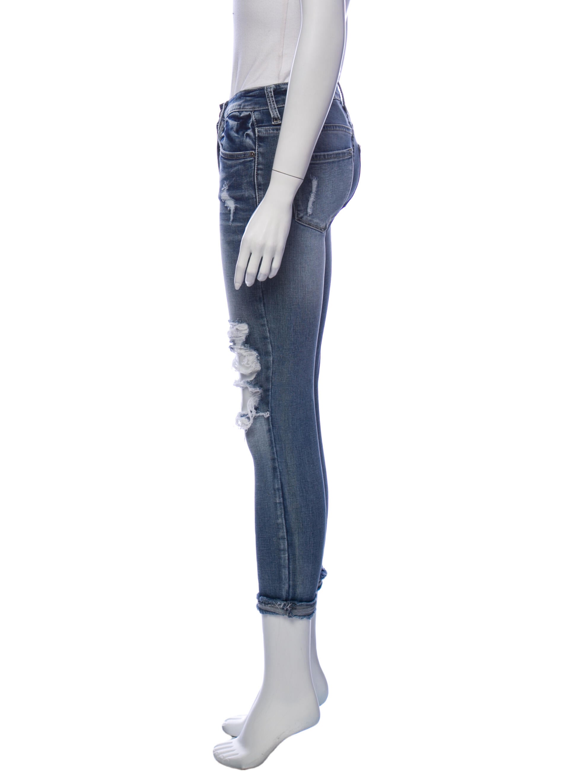 Kanuk Mid-Rise Skinny Leg Jeans