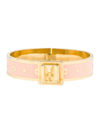 Karen Walker Enamel Rabbit Bangle