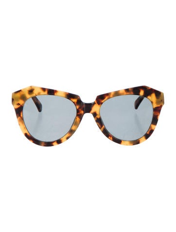 Karen Walker Tortoiseshell Tinted Sunglasses