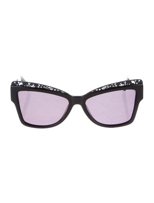 Karen Walker Atomic Sunglasses Black