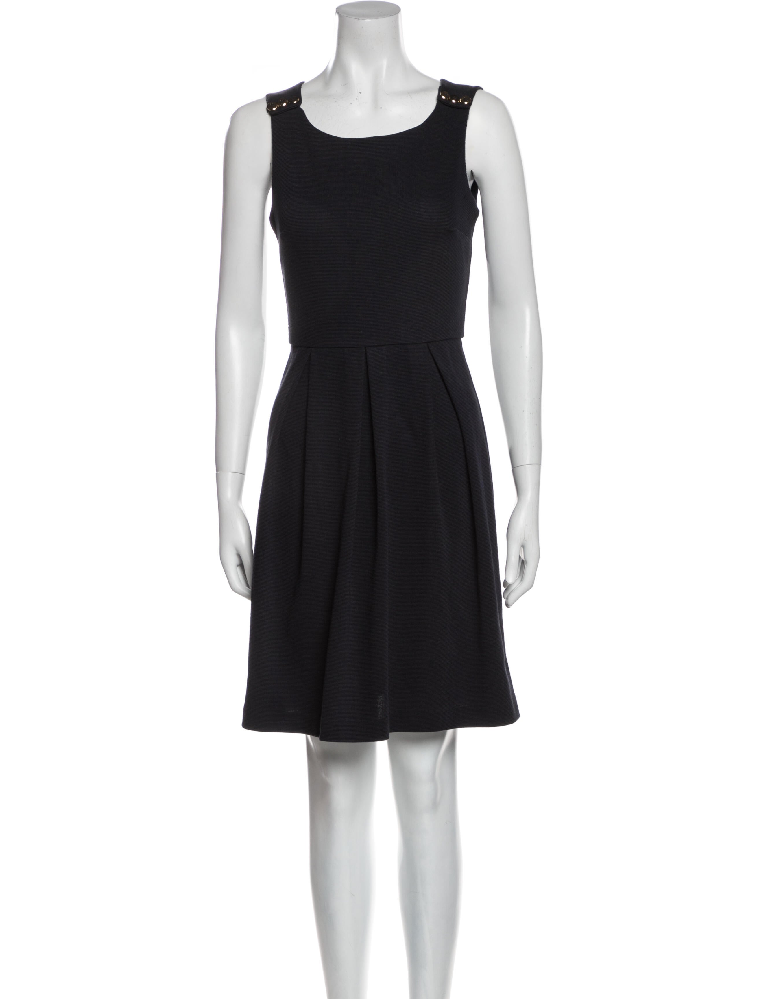 Karen Walker Scoop Neck Mini Dress