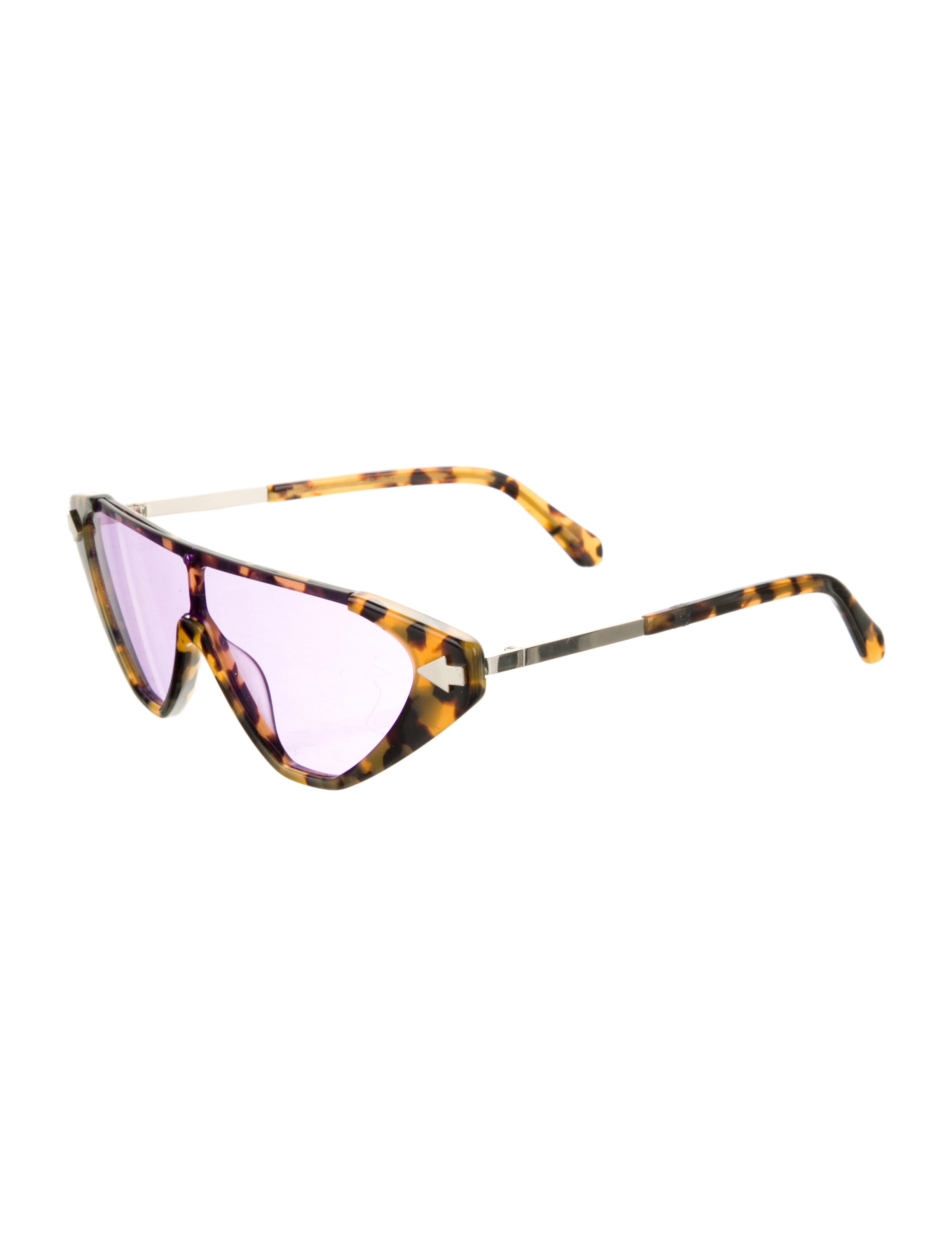 Karen Walker One Astronaut Sunglasses w/ Tags Brown Sunglasses