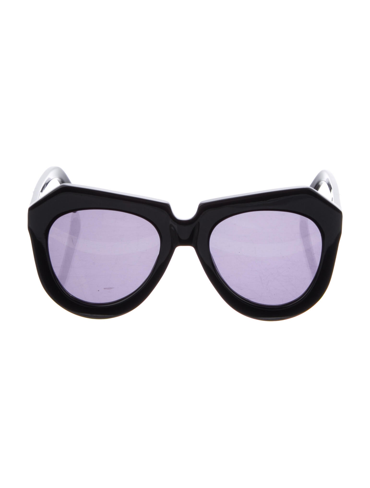 Karen Walker Hollywood Creeper Tinted Sunglasses Black Sunglasses