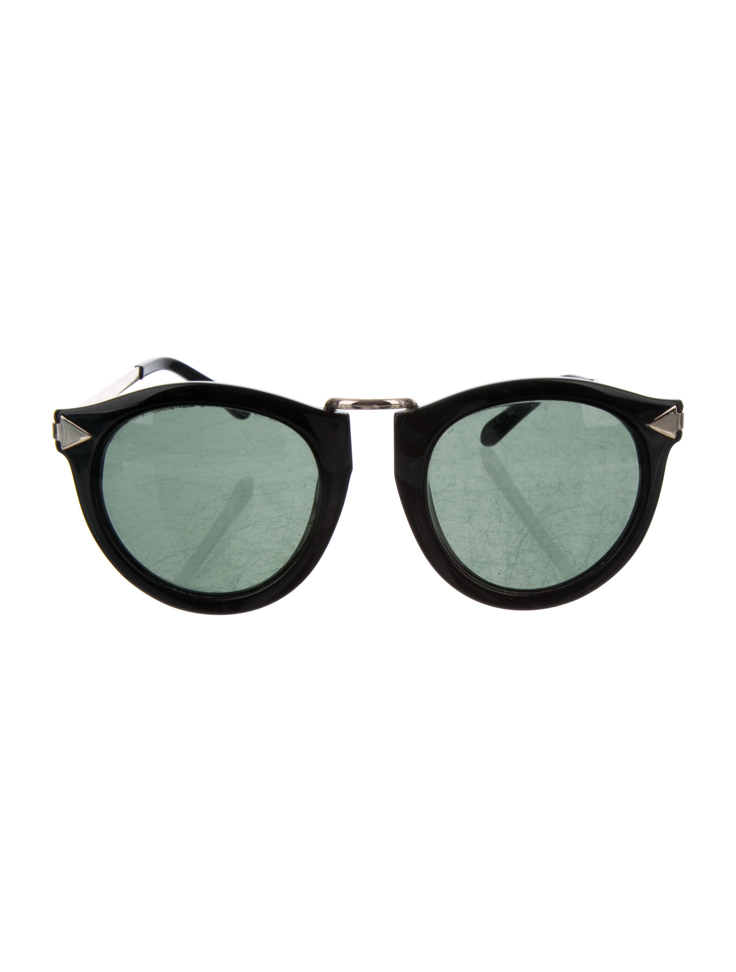 Karen Walker Hollywood Creeper Tinted Sunglasses Black Sunglasses