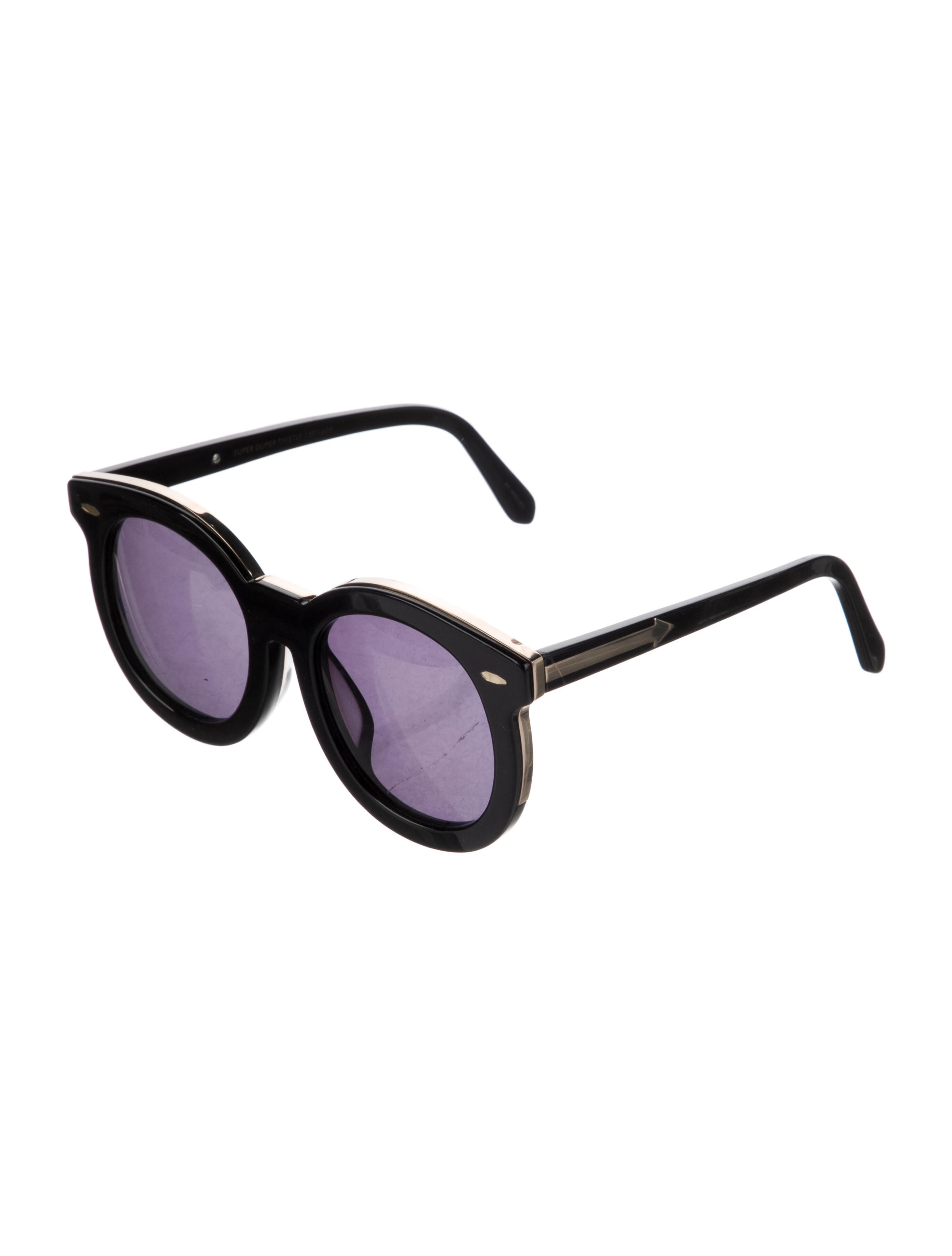 Karen Walker Northern Lights CatEye Sunglasses Black Sunglasses, Accessories KAR20381 The