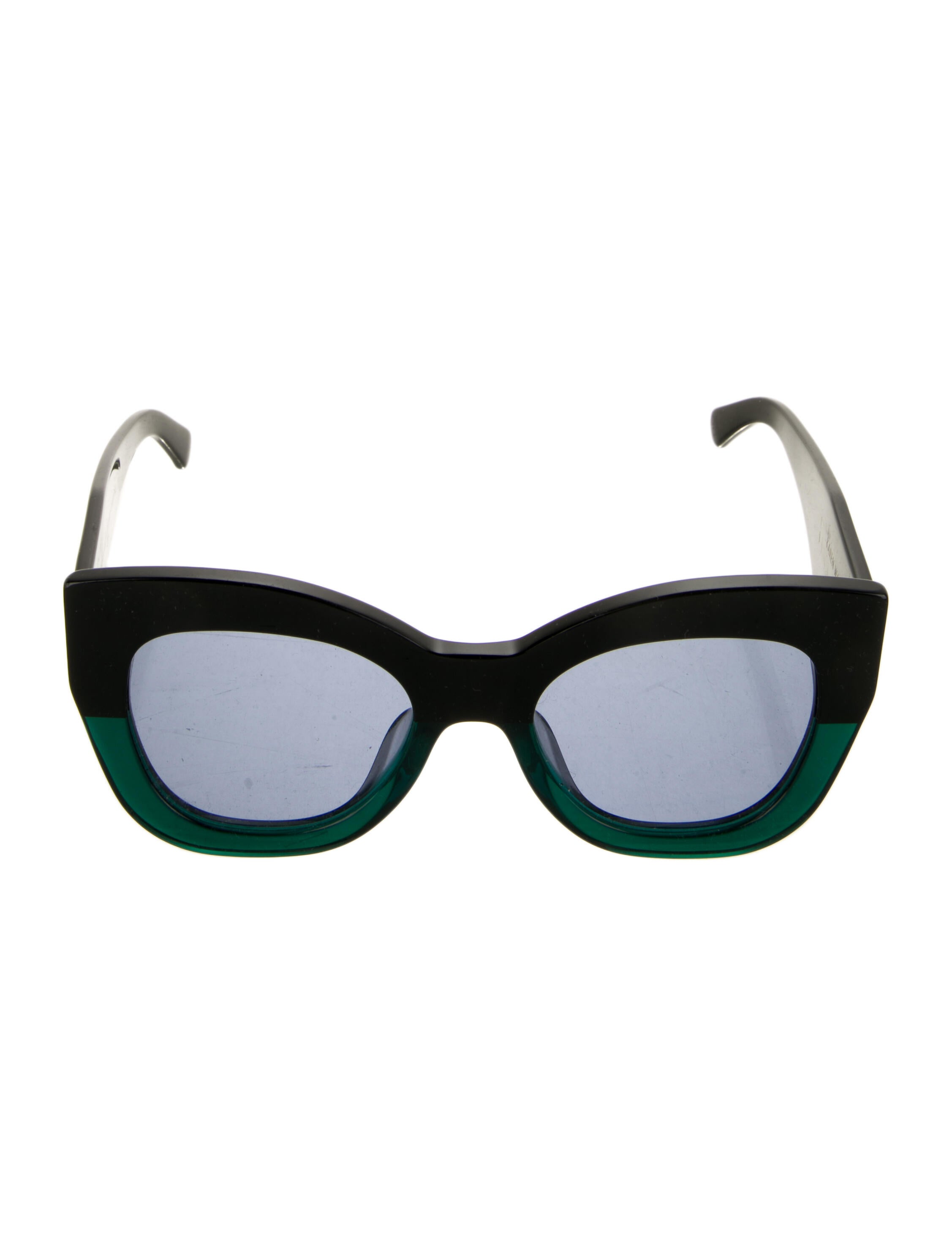 Karen Walker Northern Lights CatEye Sunglasses Black Sunglasses, Accessories KAR20381 The