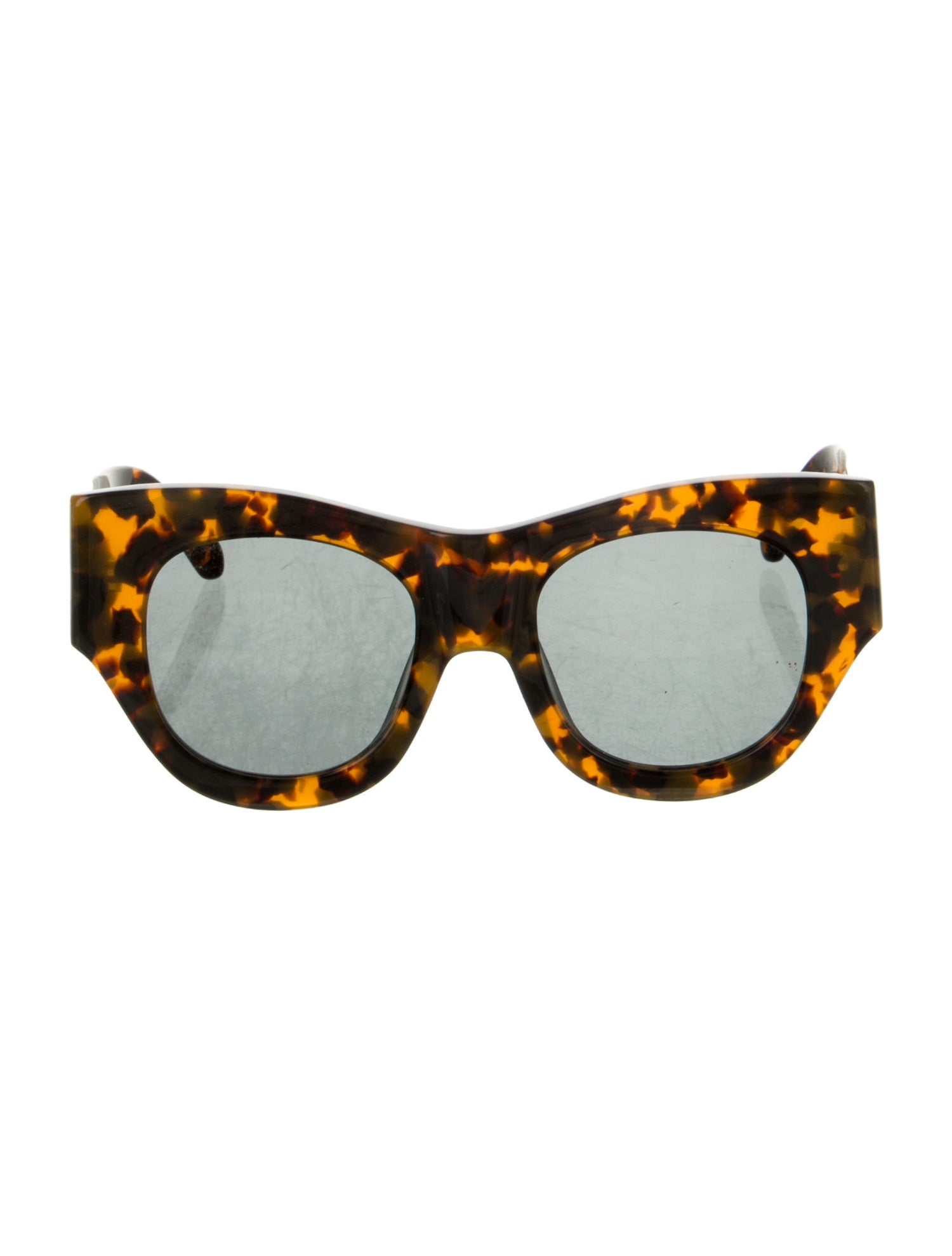 Karen Walker Northern Lights CatEye Sunglasses Black Sunglasses