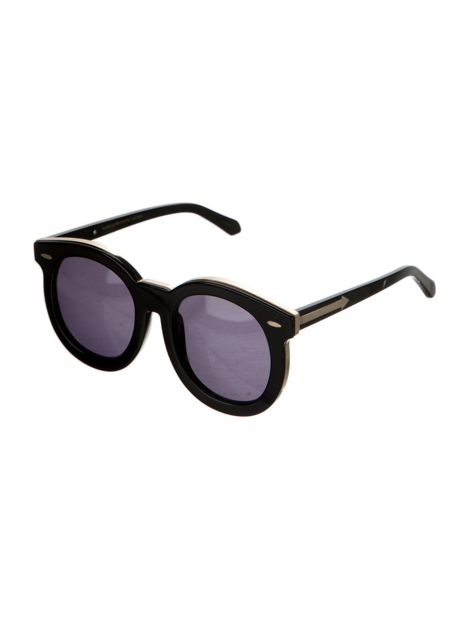 Karen Walker One Orbit Oversize Sunglasses Grey Sunglasses