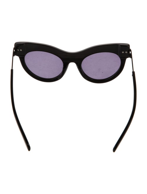 Karen Walker Cat-Eye Tinted Sunglasses