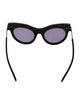 Karen Walker Cat-Eye Tinted Sunglasses