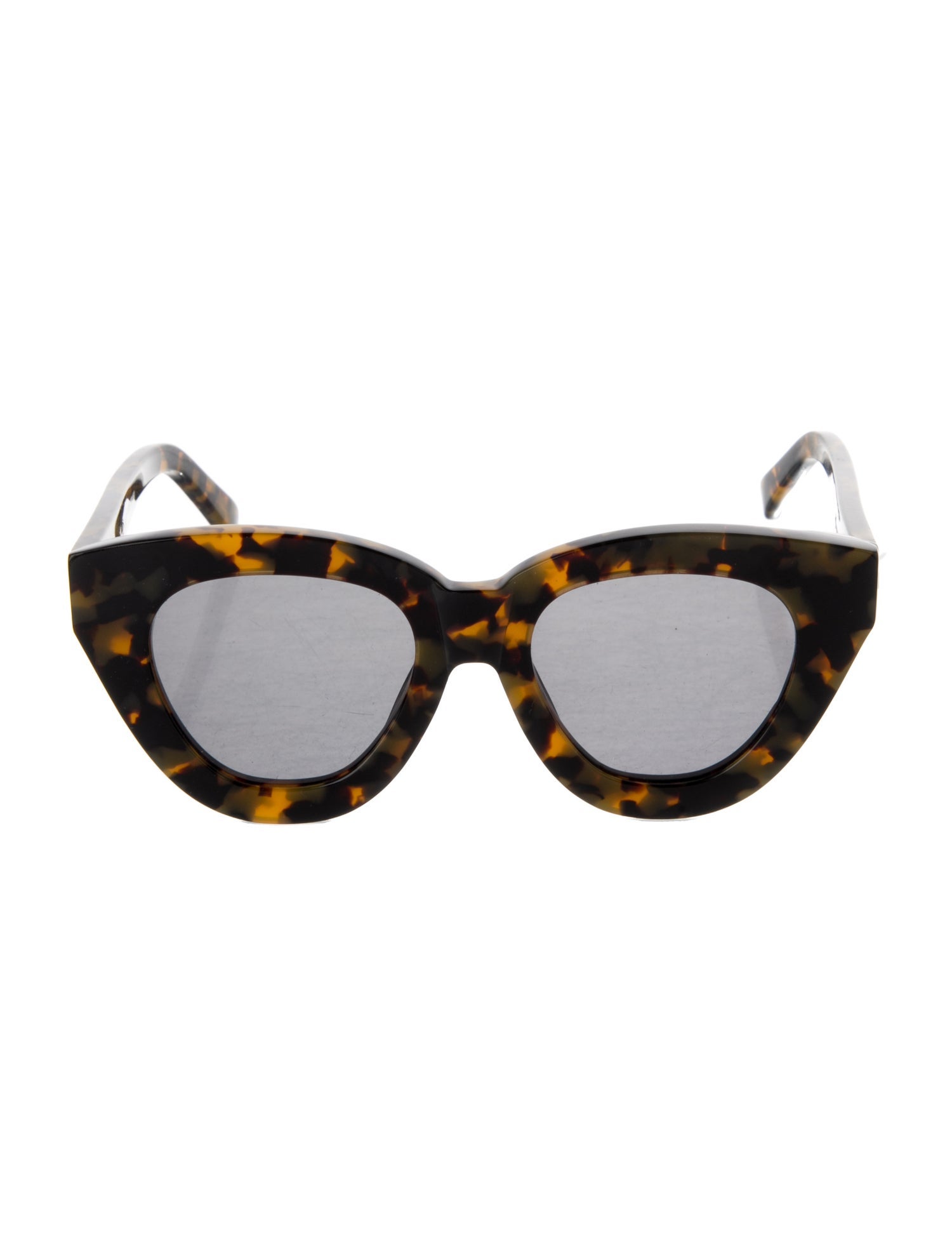 Karen Walker Cat-Eye Mirrored Sunglasses