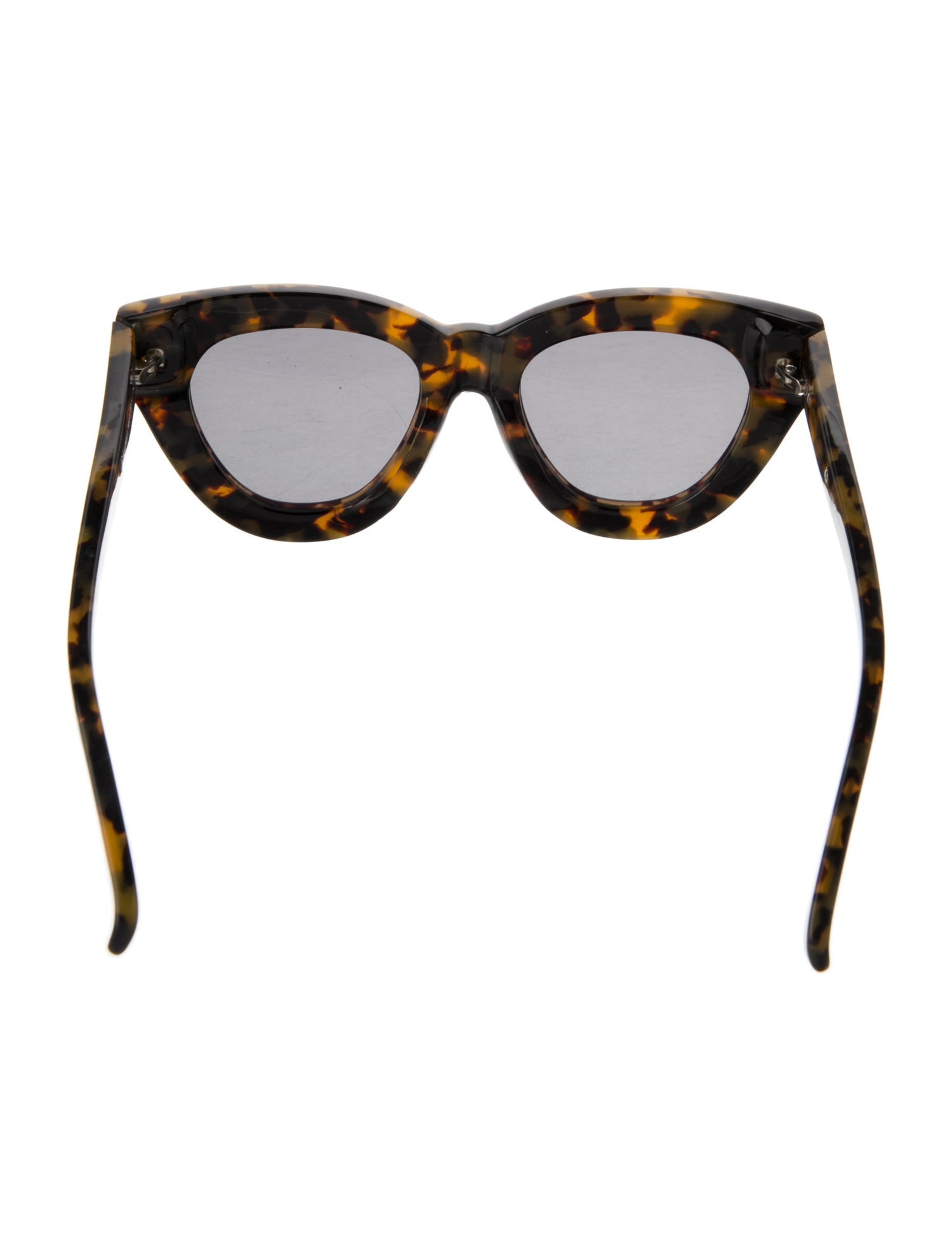 Karen Walker Cat-Eye Mirrored Sunglasses