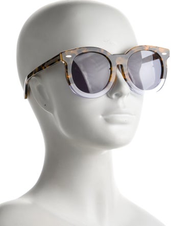 Karen Walker Wayfarer Tinted Sunglasses
