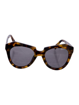 Karen Walker Square Mirrored Sunglasses