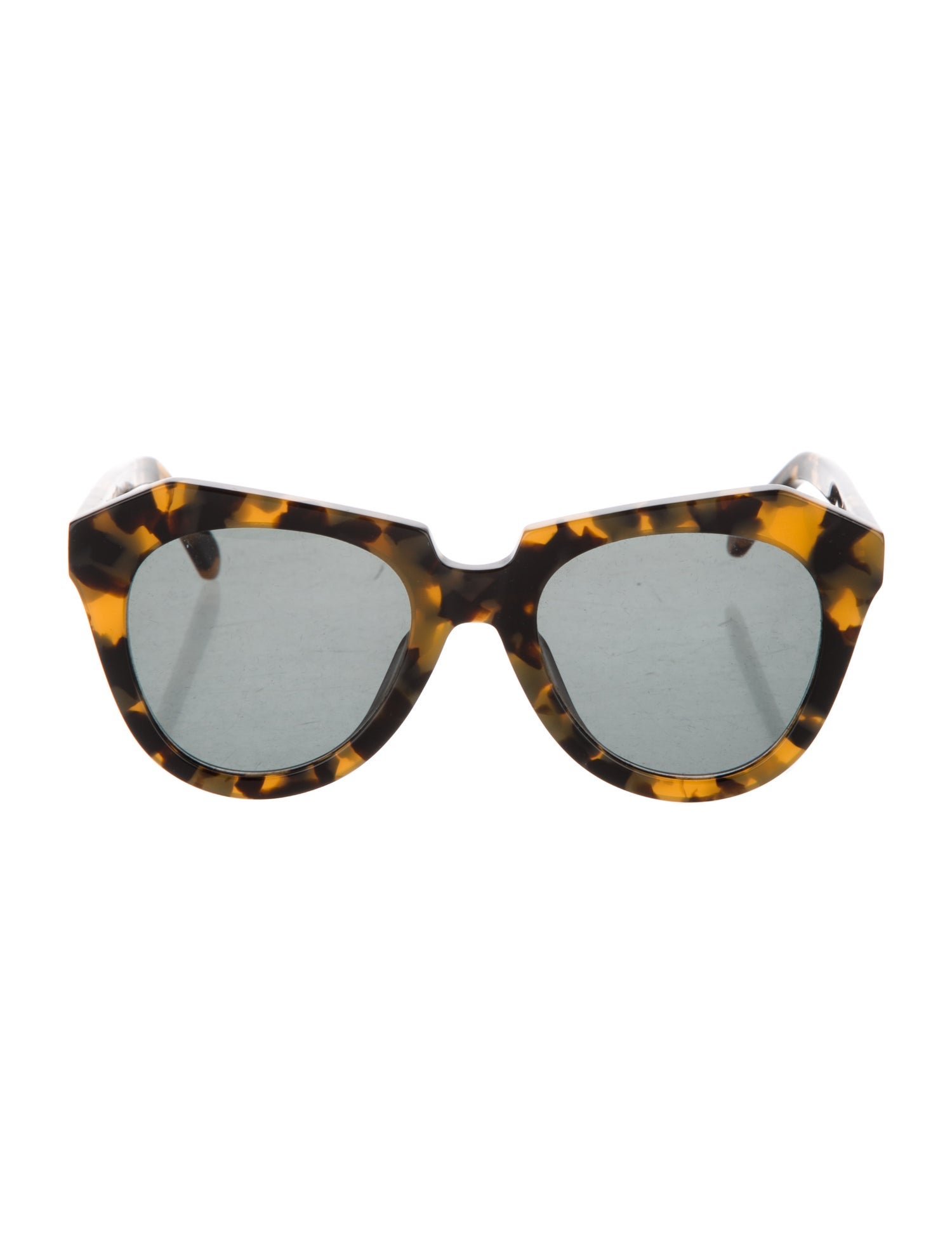Karen Walker Oversize Tinted Sunglasses