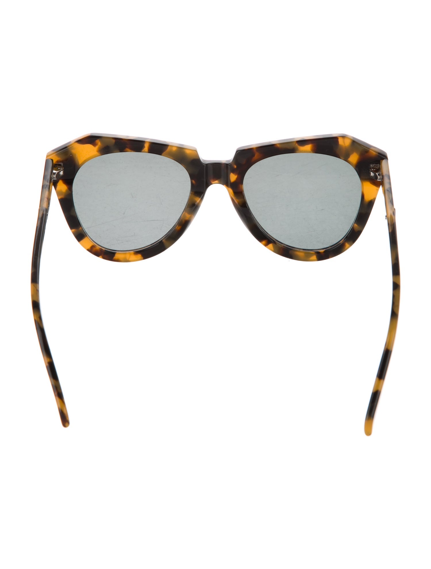 Karen Walker Oversize Tinted Sunglasses