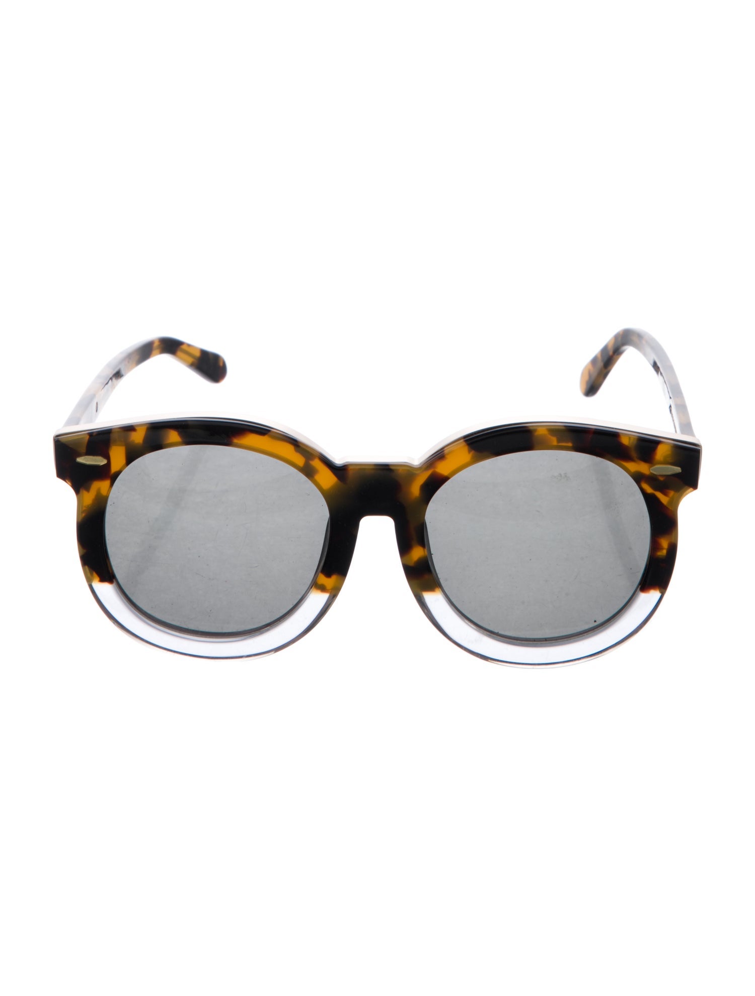 Karen Walker Oversize Tinted Sunglasses